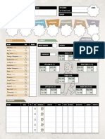 Fallout Humanoid Character Sheet - 31st March 2021