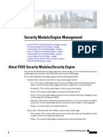 Security Module Engine Management