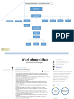 Project Organizational Chart - For Silver Spring Cluster With (CV)