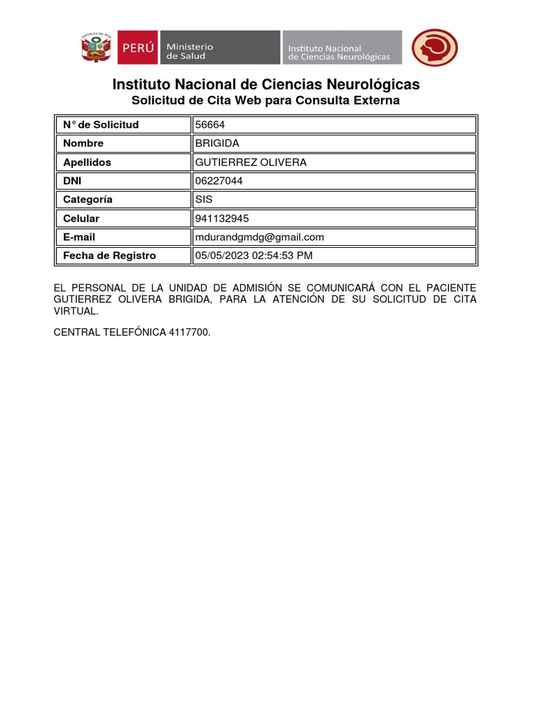 COMO PEDIR CITA intelligence overview