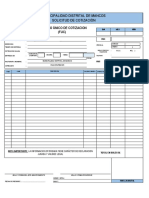 Municipalidad Distrital de Mancos Solicitud de Cotización: Formato Único de Cotizacion (FUC)