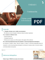 Unidad I-Principales Relaciones Entre Variables Macroeconómicas. Continuación-La Economía de Robinson Crusoe. Macro II