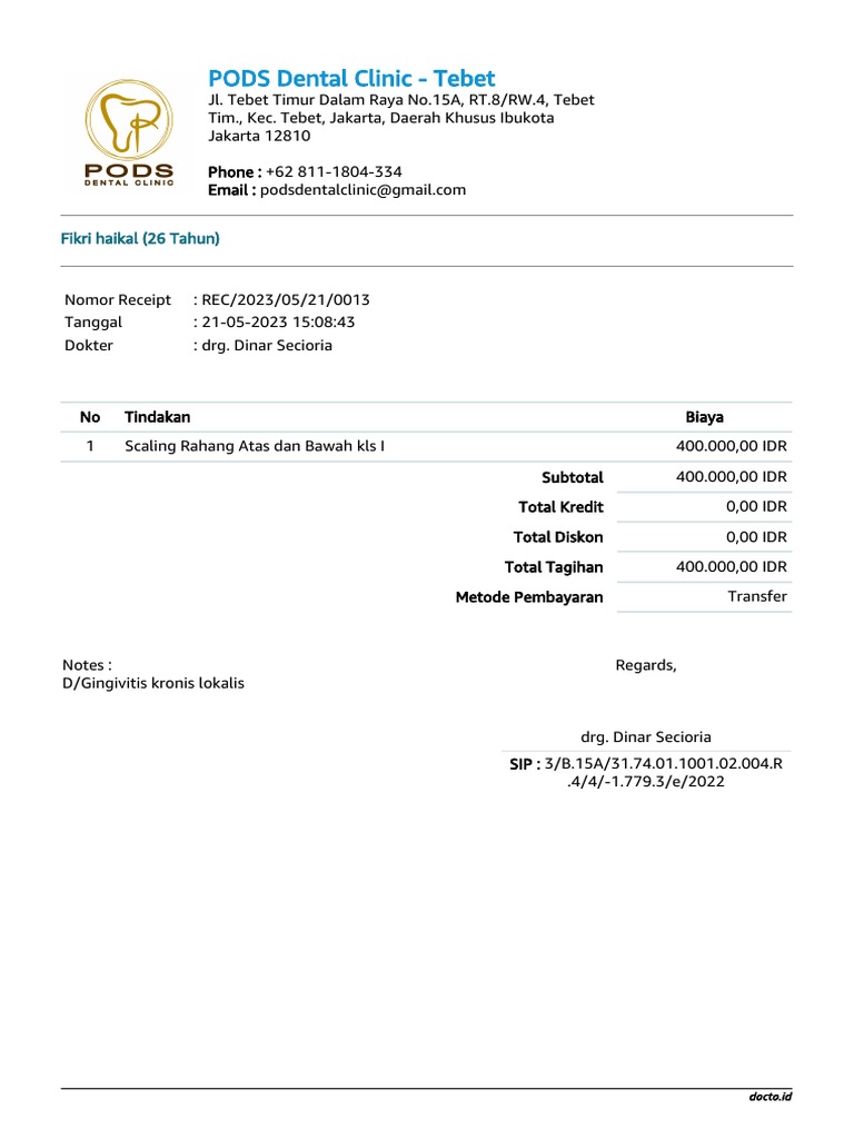 Receipt Pdf
