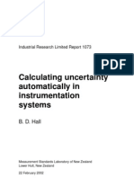 Calculatin Uncertainty