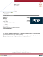 Transferencia A Otros Bancos ¡Operación en Proceso! Ref.012954783