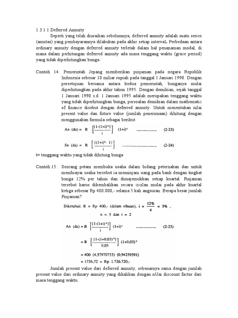 Deferred Annuity SKB PDF