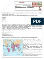 Geografia Prova - 8ANO A - TIPO A