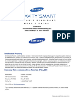 Gravity Smart T589 User Manual