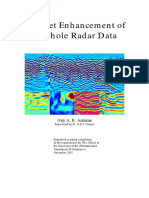 Enhancement of Radar Images Using The Stationary Wavelet Transform