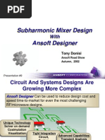 Download Sub Harmonic Mixer Design With Ansoft Designer by Naga Nikhil SN65659288 doc pdf