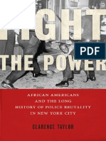 Clarence Taylor Fight The Power - African Americans and The Long History of Police Brutality in New Y
