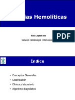 Anemia Hemolítica Dra Lopez Pavía