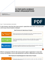 Best Practices For Data Science Projects in Large Organizations - APDS-06 - Group-1