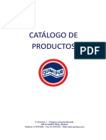 Catalogo de Productos Quimicos