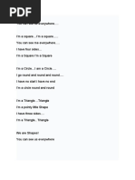 I See Shapes Book | PDF