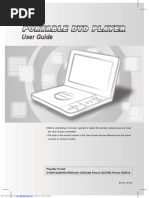 Portable DVD Player: User Guide