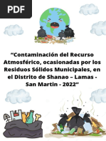 Causas y efectos de la quema de basura | PDF | Residuos | Contaminación