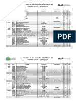 Nuevo Plan de Estudios Vigente