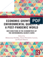 Economic Growth and Environmental Quality in A Post-Pandemic