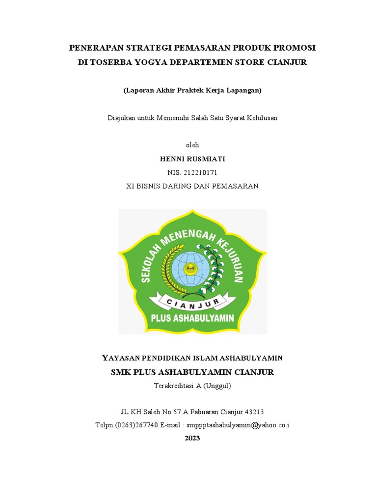 Laporan PKL | PDF