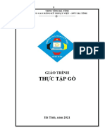 De Cuong Giáo Trình Thực Tập Gò 45h