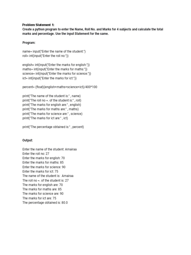 Python Project PDF Area Mathematics