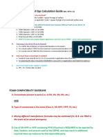 FOAM Ops Calculation Guide