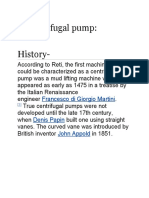 Centrifugal Pump Report