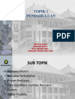 Topik 1 - Pendahuluan Estimasi Biaya