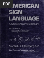 American Sign Language Dictionary (Martin L. A. Sternberg)