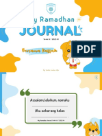 My Ramadhan Journal KIS 1444H 2023M