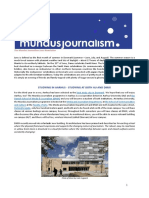 Mundus Journalism - June 2023 Newsletter