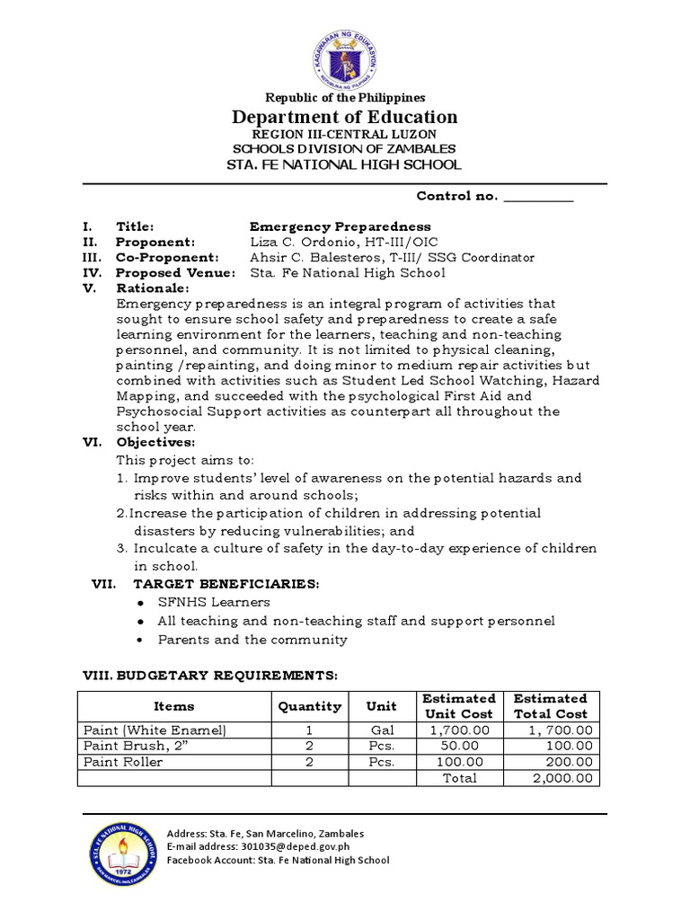 Emergency Preparedness PDF Emergency Management Safety