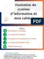 Présentation Du Système D'information de Mon Cabinet