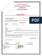 Certificat D'enregistrement de Don Espagnol IB-1