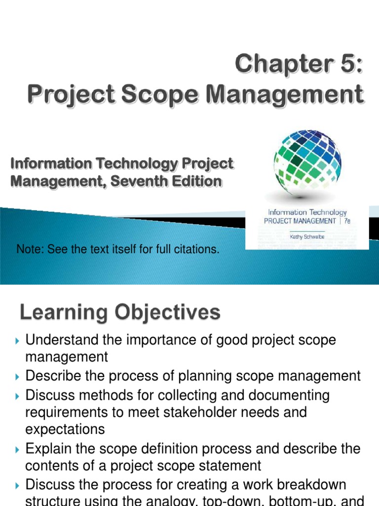 Project Scope Management Pdf | Project Scope: A Beginner’s Guide With ...