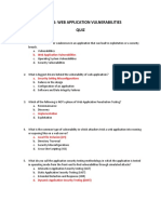 GROUP 5 Web Application Vulnerabilities Quiz