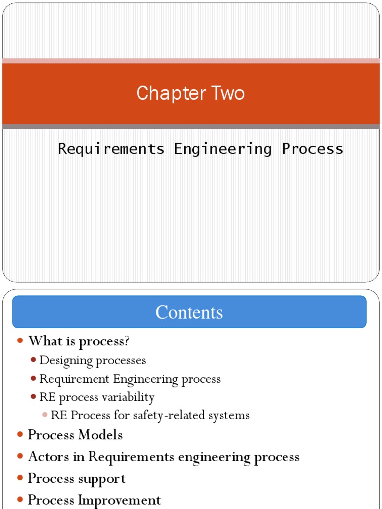 Requirement engineering process | PDF | Systems Engineering | Computer ...