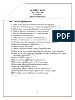 Cloud-Computing Sample Paper Set2