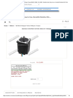 Steper Motor 34 Frame Size