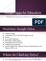 Google Drive Overview Presentation