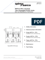 Manual Book Vented Automatic Pump