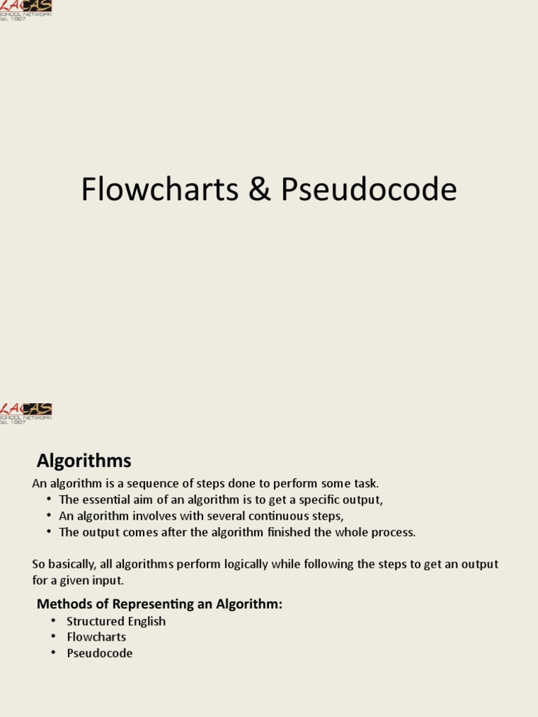 Pseudocode - L1, L2 | PDF | Algorithms | Computer Program
