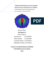 Laporan Uts Sistem Pengendalian Manajemen