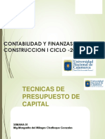 Técnica de Presupuesto de Capital