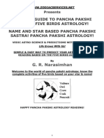 A Simple Guide to Pancha Pakshi Sastra Five Birds Astrology Name, Star and Day Based Vedic Pancha Pakshi Sastra Pancha