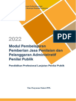Modul Materi PPL Penilai Publik 2022