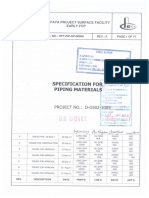 HFY-PIP-SP-00005 X Specification For Piping Materials - A-Commented