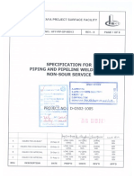 HFY PIP SP 00013 X Specification For Non Sour Service - A Commented