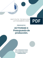 Presupuesto de Producción